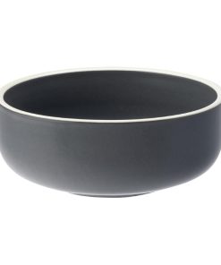 Utopia Forma Bowls Charcoal 145mm 6 Pack (HX344)