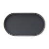 Utopia Forma Platters Charcoal 310x175mm 6 Pack (HX347)