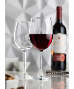 Utopia Vino Wine Glasses 370ml Marked at 125ml 175ml and 250ml 24 Pack (HX367)