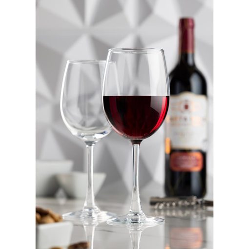 Utopia Vino Wine Glasses 370ml Marked at 125ml 175ml and 250ml 24 Pack (HX367)