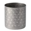 Utopia Vintage Steel Hammered Chip Cups 85mm 12 Pack (HX601)