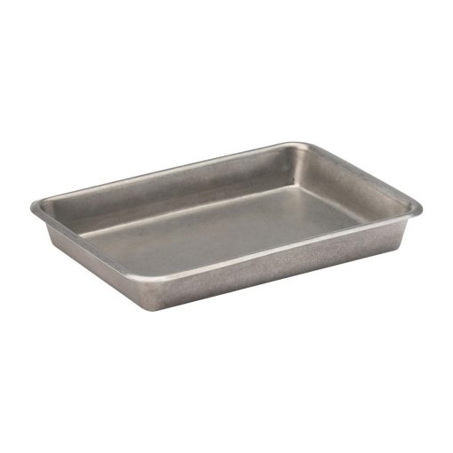 Utopia Vintage Steel Trays 230x165mm 6 Pack (HX606)