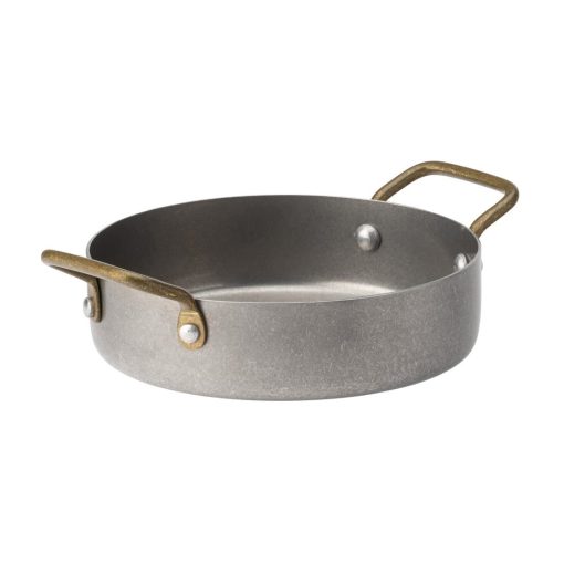 Utopia Vintage Steel Mini Casserole Dishes 5 122-5mm 6 Pack (HX608)