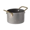 Utopia Vintage Steel Mini Casserole Dishes 3-5 90mm 6 Pack (HX609)