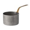 Utopia Vintage Steel Mini Saucepans 90mm (HX612)