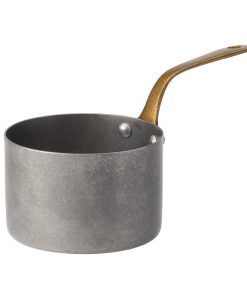 Utopia Vintage Steel Mini Saucepans 90mm (HX612)