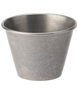 Utopia Vintage Steel Ramekin 2-5oz 24 Pack (HX615)