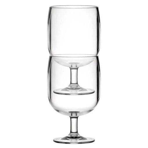 Utopia Eden Stacking Wine Glasses 360ml 6 Pack (HX625)