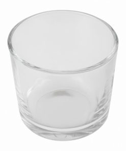 Utopia Alanya Glass Candle Holders 48 Pack (HX646)