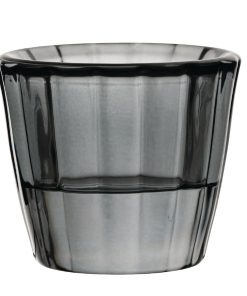 Utopia Ribbed Grey Nightlight Holders 12 Pack (HX652)