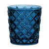 Utopia Criss Cross Blue Nightlight Holders 12 Pack (HX657)