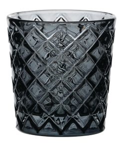 Utopia Criss Cross Grey Nightlight Holders 12 Pack (HX658)
