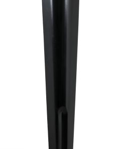Bolero Bistro Dining Table Mango Wood Top Black Frame 1450mm (HZ808)