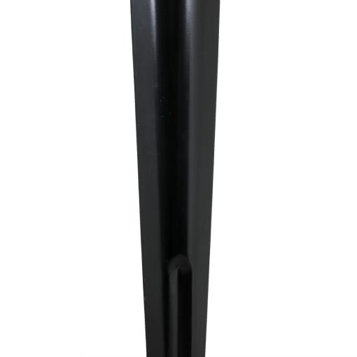 Bolero Bistro Dining Table Mango Wood Top Black Frame 1450mm (HZ808)