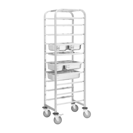 Nisbets Essentials Gastronorm Racking Trolley 10 Level (JA904)