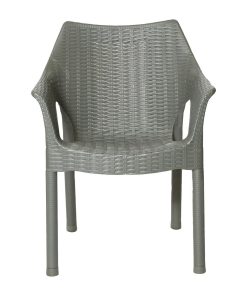 Bolero Elements Polypropylene Armchairs Olive Green 4 Pack (JA912)