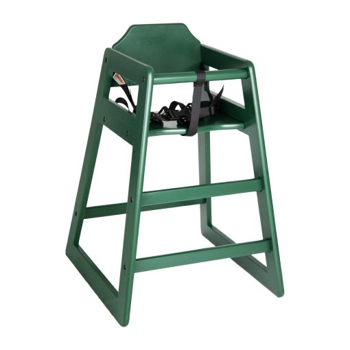 Bolero Wooden Highchair Forest Green (JB368)