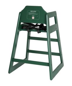Bolero Wooden Highchair Forest Green (JB368)