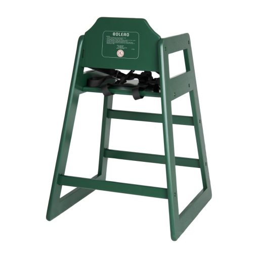 Bolero Wooden Highchair Forest Green (JB368)