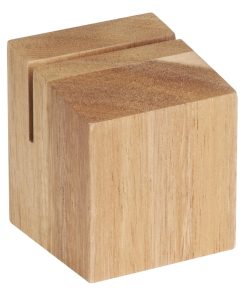 Olympia Wooden Menu Holder and Riser (JB399)
