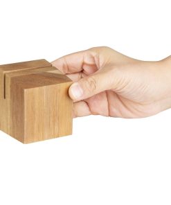 Olympia Wooden Menu Holder and Riser (JB399)
