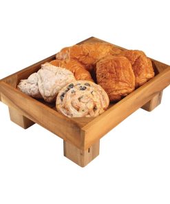 Olympia Wooden Menu Holder and Riser (JB399)