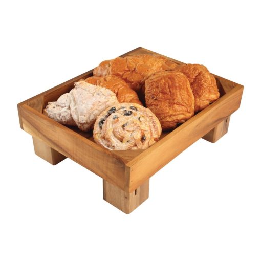 Olympia Wooden Menu Holder and Riser (JB399)