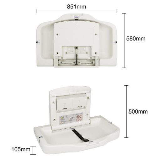 Bolero Horizontal Changing Station (JB681)