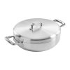 Samuel Groves Urban St-St Tri-Ply Chefs Pan with Domed Lid 30cm (JC879)