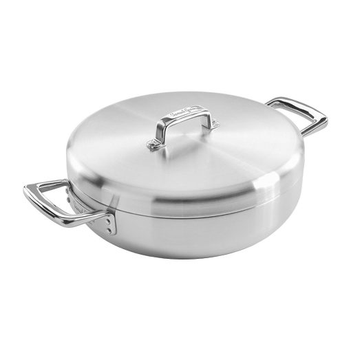 Samuel Groves Urban St-St Tri-Ply Chefs Pan with Domed Lid 30cm (JC879)