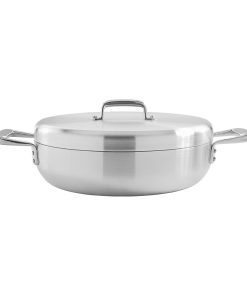 Samuel Groves Urban St-St Tri-Ply Chefs Pan with Domed Lid 30cm (JC879)