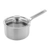 Samuel Groves Stainless Steel Saucepan and Glass Lid 18cm (JC880)