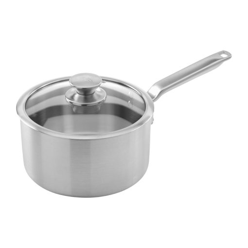 Samuel Groves Stainless Steel Saucepan and Glass Lid 20cm (JC881)