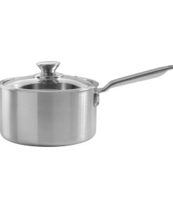 Samuel Groves Stainless Steel Saucepan and Glass Lid 20cm (JC881)