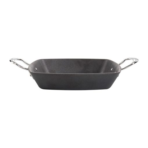 Britannia Cast Iron Double Handle Square Grill Pan 26cm (JC896)
