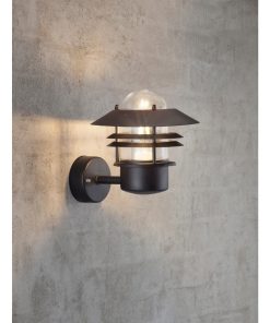 Nordlux Blokhus Up Outdoor Wall Light Black (JE727)