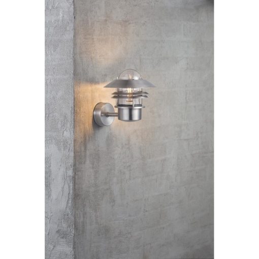 Nordlux Blokhus Up Outdoor Wall Light Galvanised (JE729)