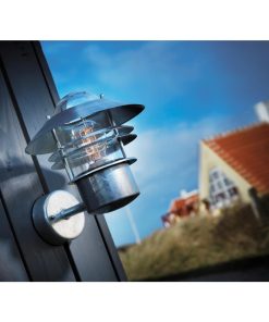 Nordlux Blokhus Up Outdoor Wall Light Galvanised (JE729)