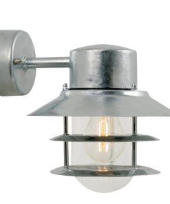 Nordlux Blokhus Down Outdoor Wall Light Galvanised (JE733)