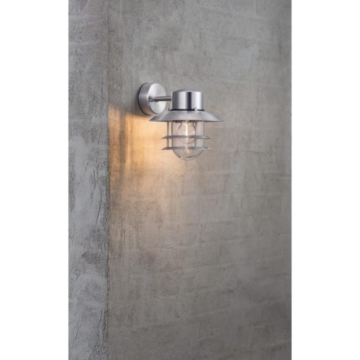 Nordlux Blokhus Down Outdoor Wall Light Galvanised (JE733)