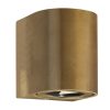 Nordlux Canto 2 Outdoor Wall Light Brass (JE734)