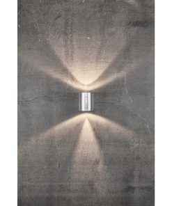 Nordlux Canto 2 Outdoor Wall Light Galvanised (JE735)