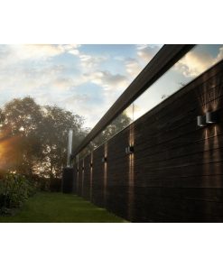 Nordlux Canto 2 Outdoor Wall Light Grey (JE736)