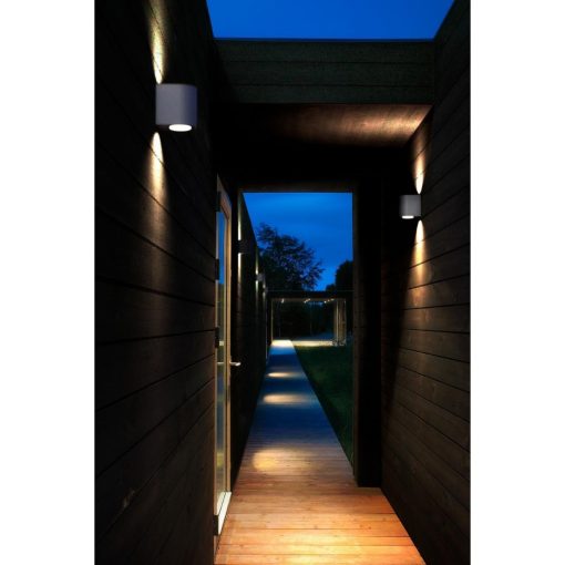Nordlux Canto 2 Outdoor Wall Light Grey (JE736)