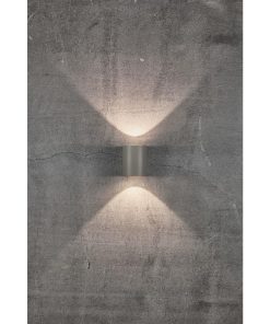 Nordlux Canto 2 Outdoor Wall Light Grey (JE736)