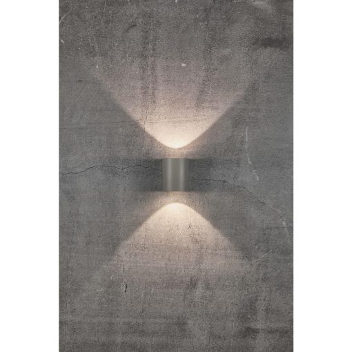 Nordlux Canto 2 Outdoor Wall Light Grey (JE736)