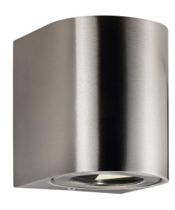 Nordlux Canto 2 Outdoor Wall Light Stainless Steel (JE737)