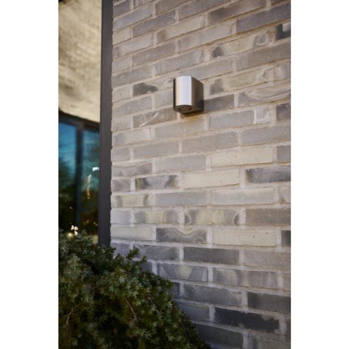 Nordlux Canto 2 Outdoor Wall Light Stainless Steel (JE737)