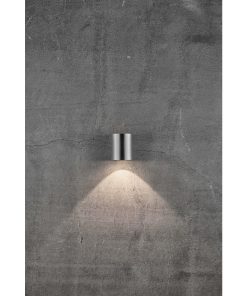 Nordlux Canto 2 Outdoor Wall Light Stainless Steel (JE737)