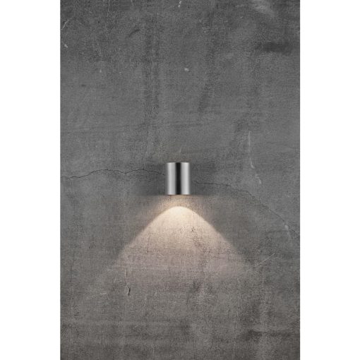 Nordlux Canto 2 Outdoor Wall Light Stainless Steel (JE737)